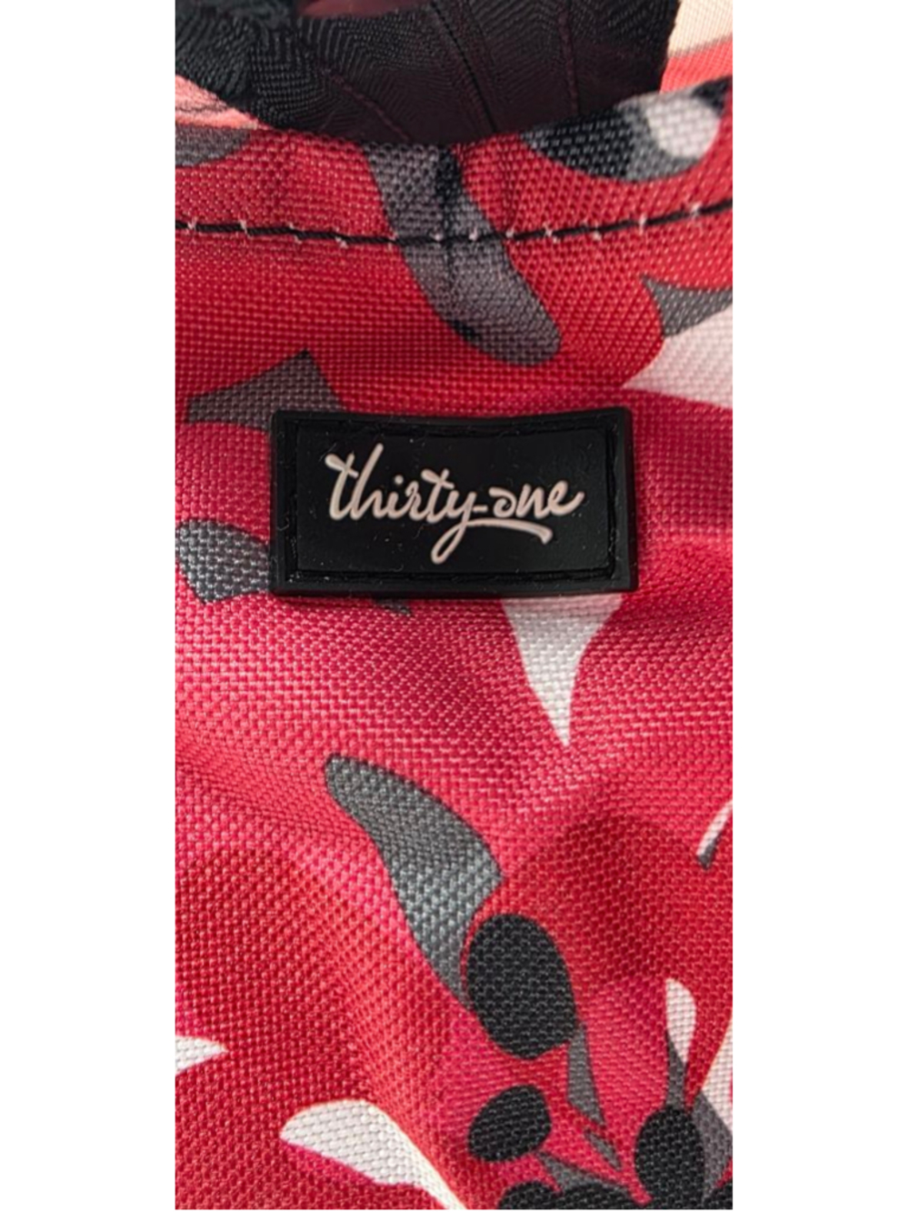 NWOT Women's Thirty-One Bold Bloom Zip Top Organizing Utility Tote